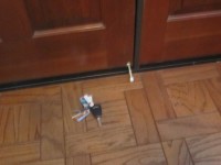 Keys at Door